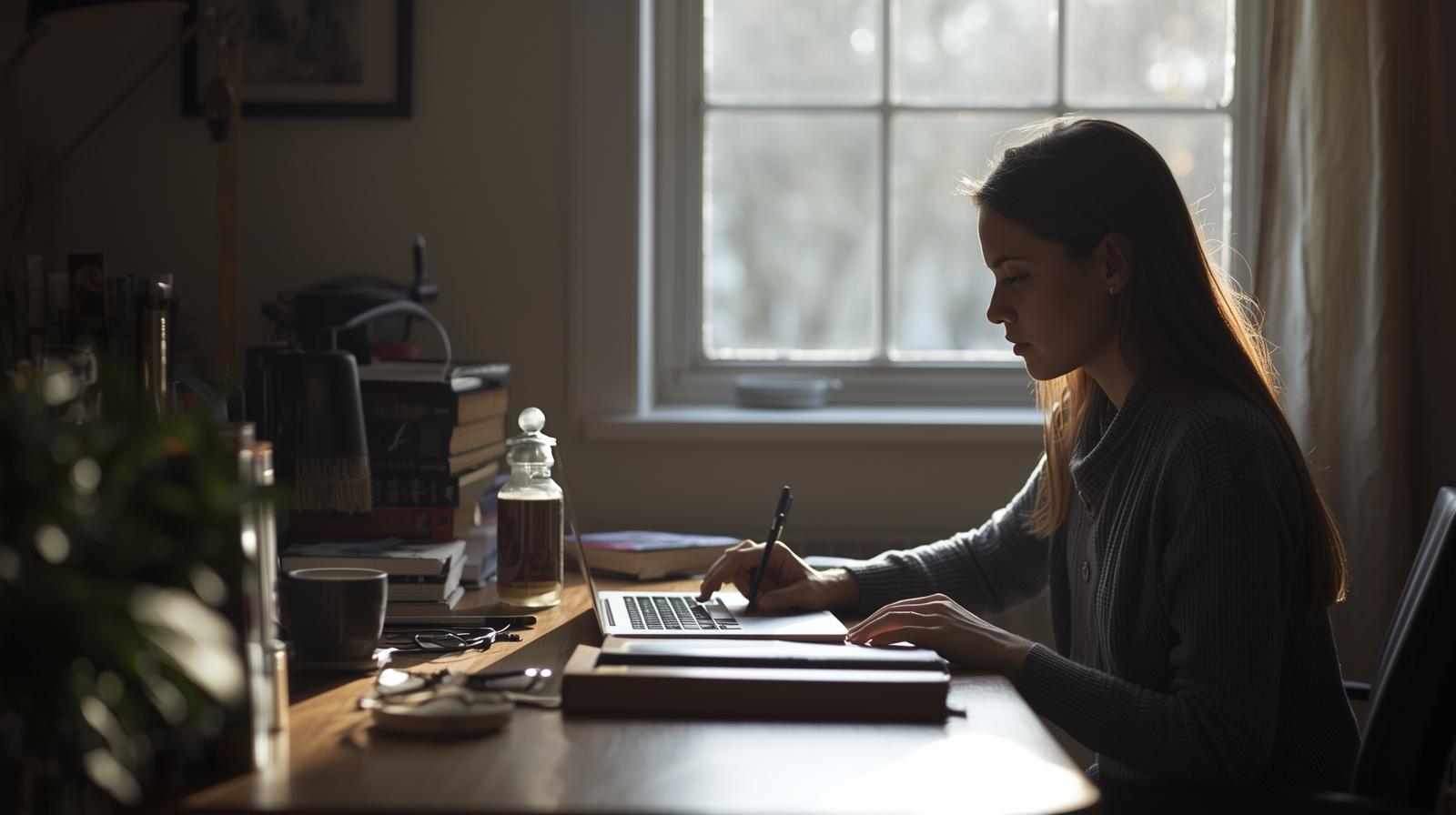 Working as a writer from home